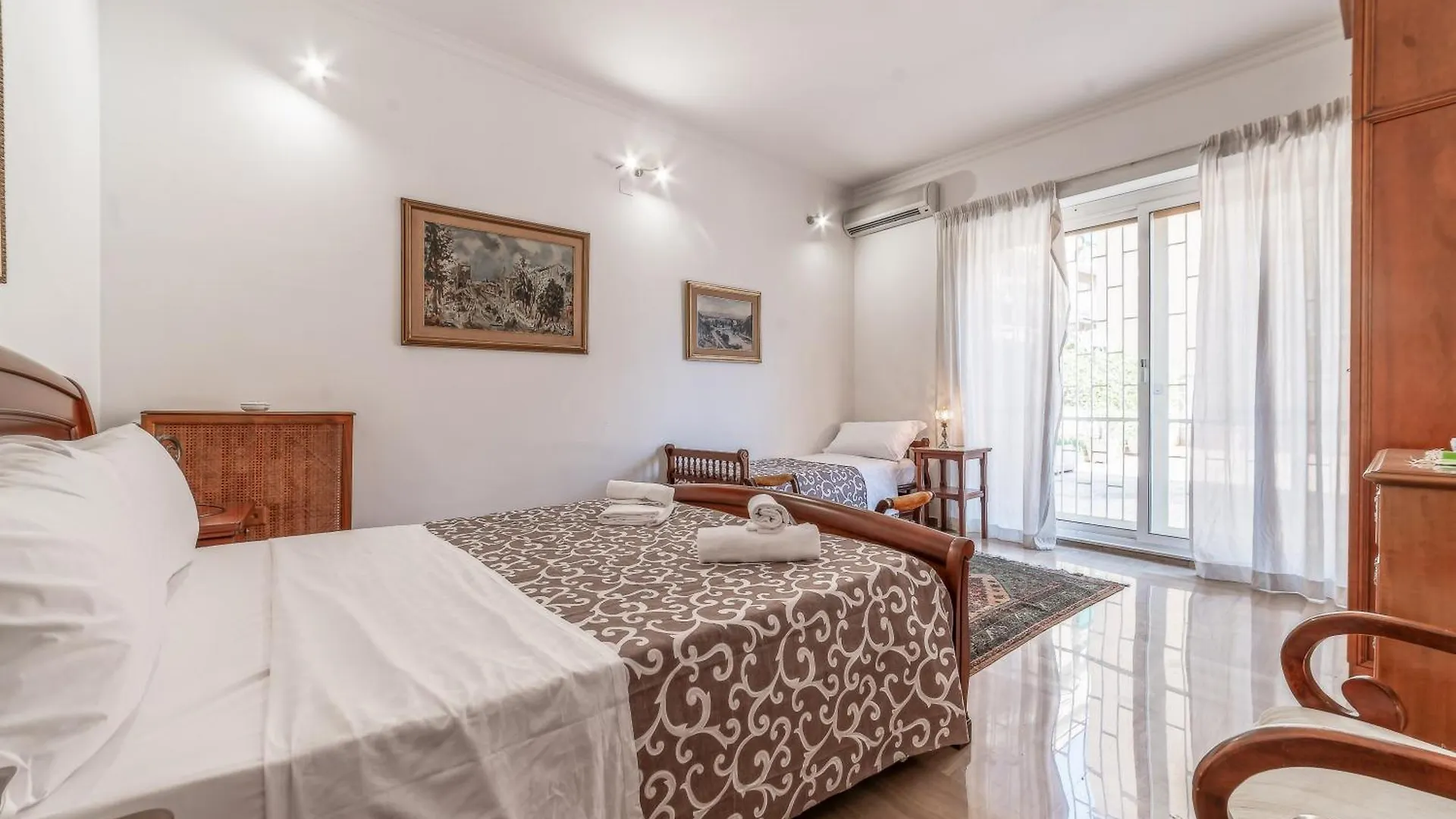 Rome Garden Terrace - Metro Furio Camillo Apartment