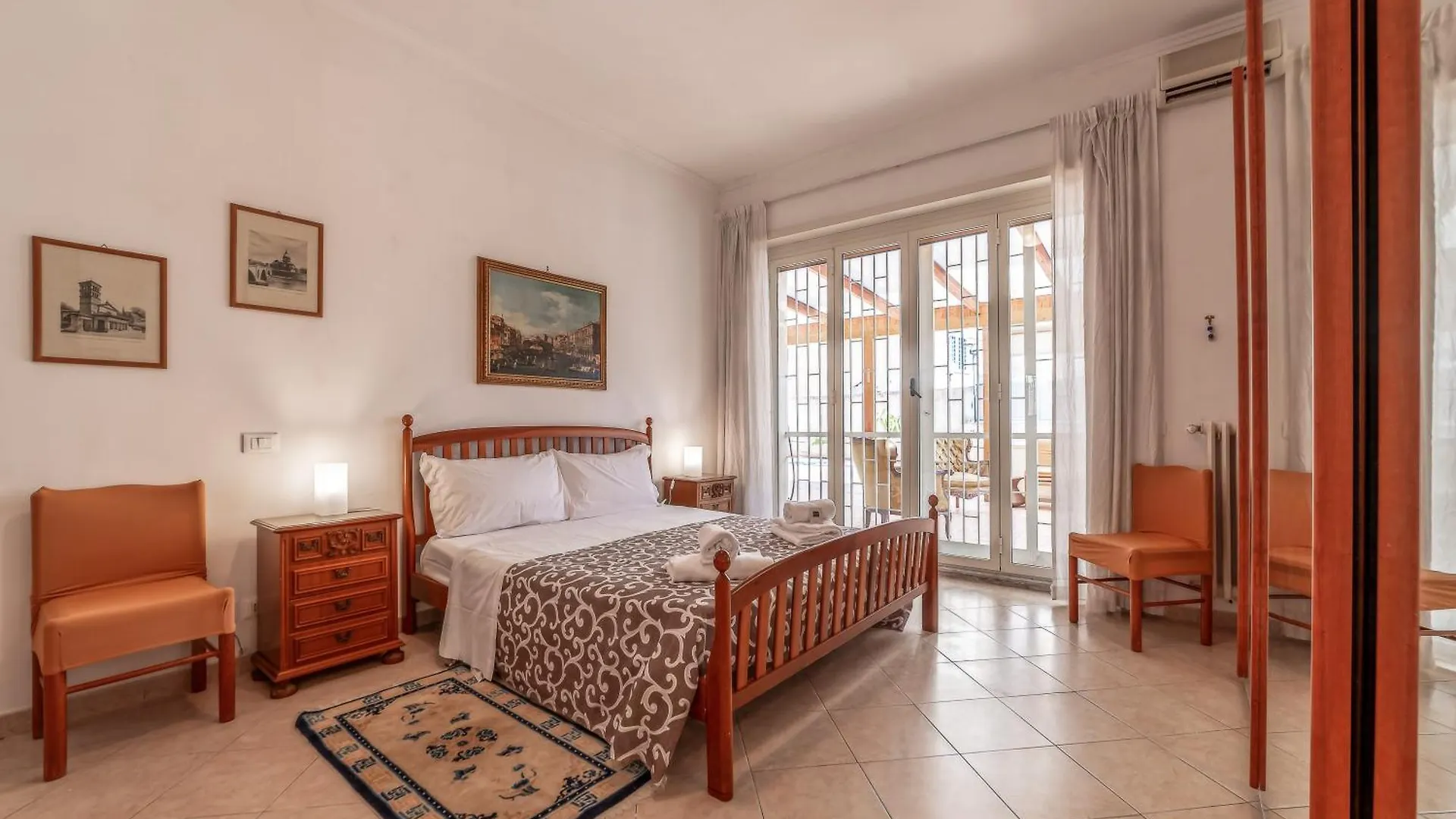 Rome Garden Terrace - Metro Furio Camillo Apartment